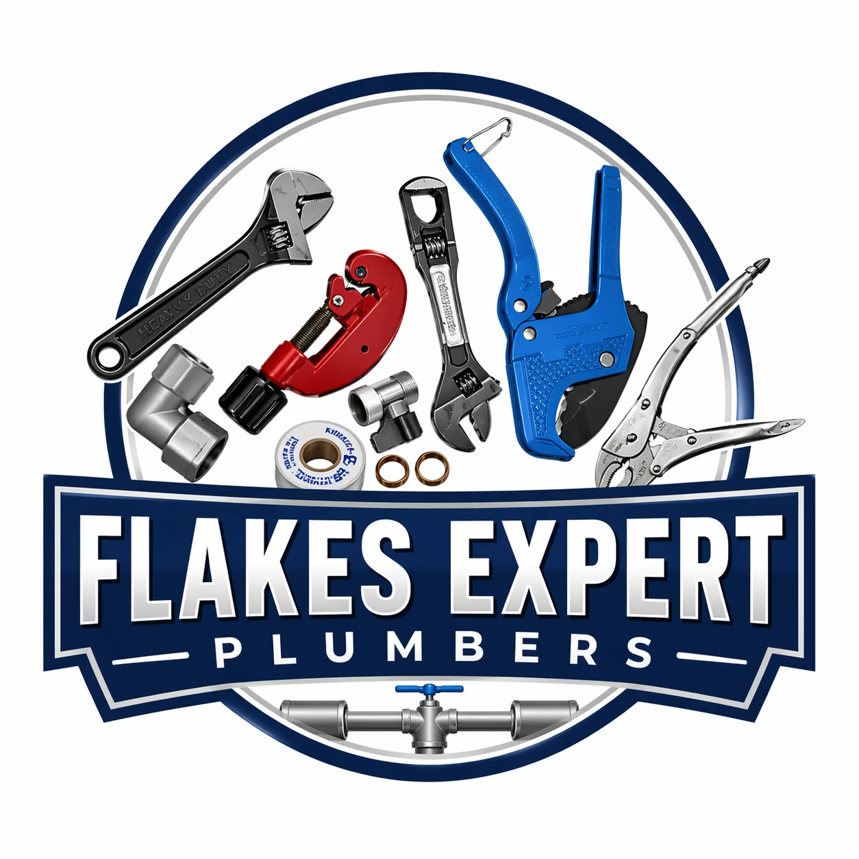 Flakes Expert Plumbers logo